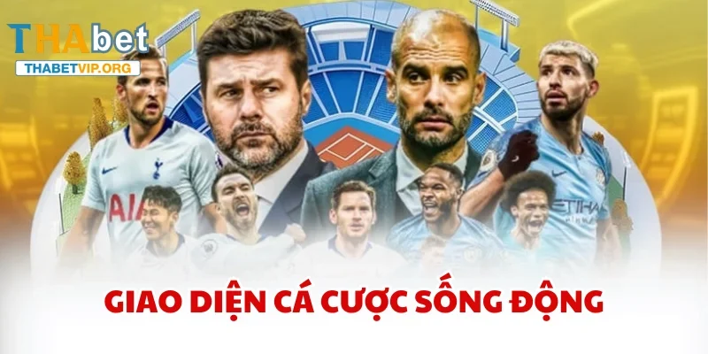 Giao diện cá cược sống động