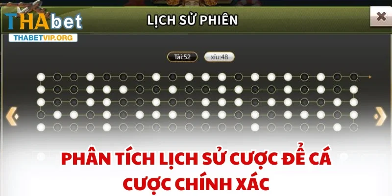 Phân tích lịch sử cược để cá cược chính xác